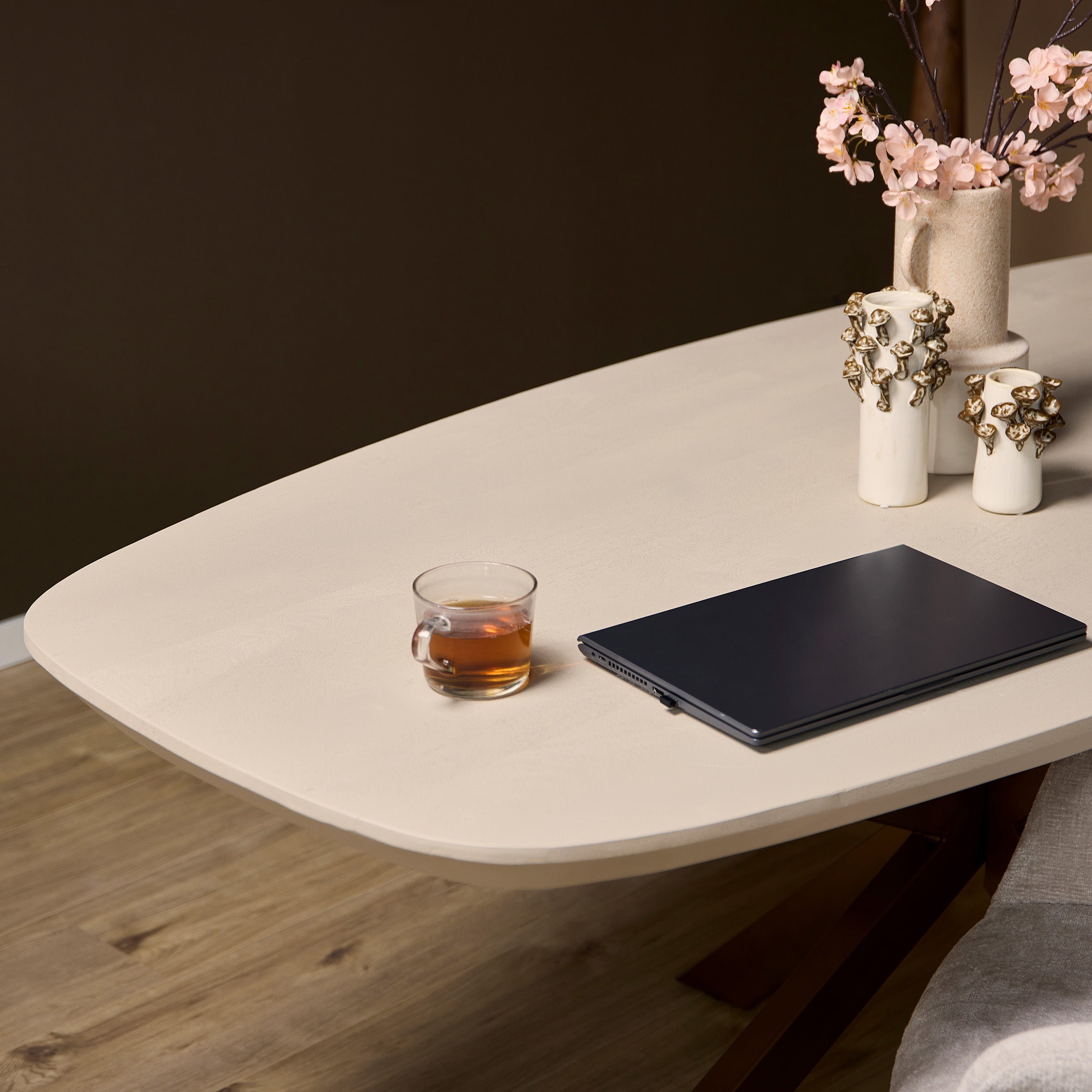 Eettafel Madison Sand | Mangohout | Sand
