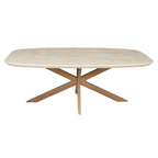 Eettafel Madison Sand | Mangohout | 160x90
