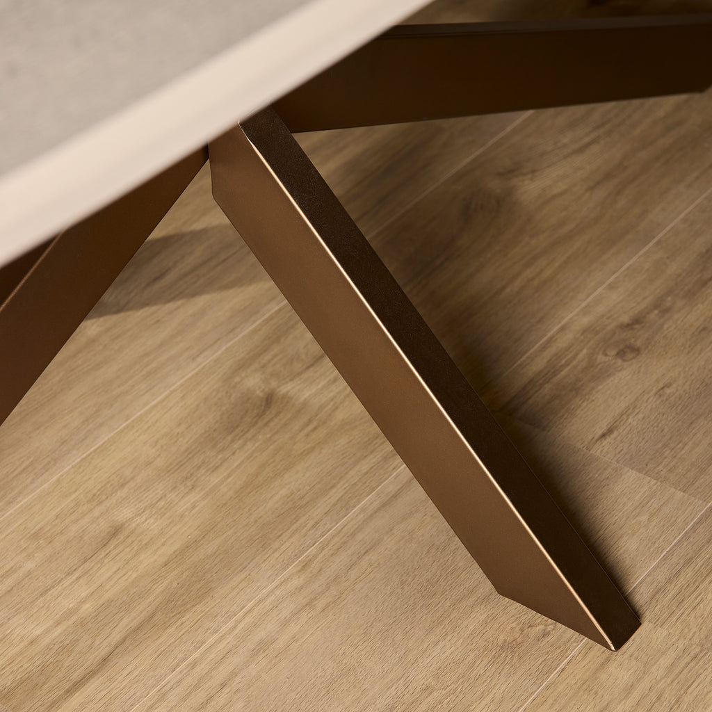 Eettafel Madison Sand | 200x100 | Mangohout sand