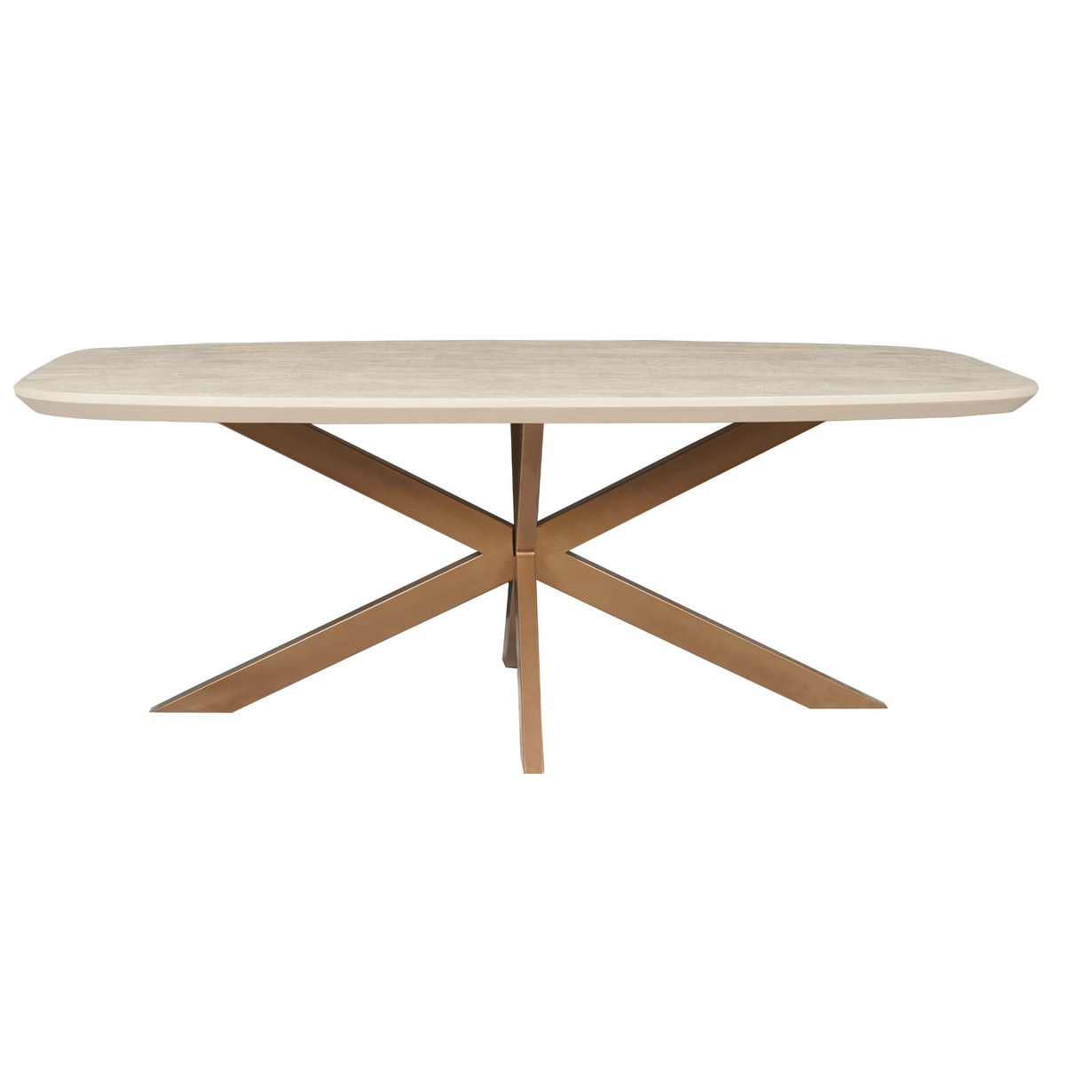 Eettafel Madison Zand | 200 cm | Deens ovaal