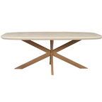 Eetkamertafel Madison Sand | Mangohout | Sand