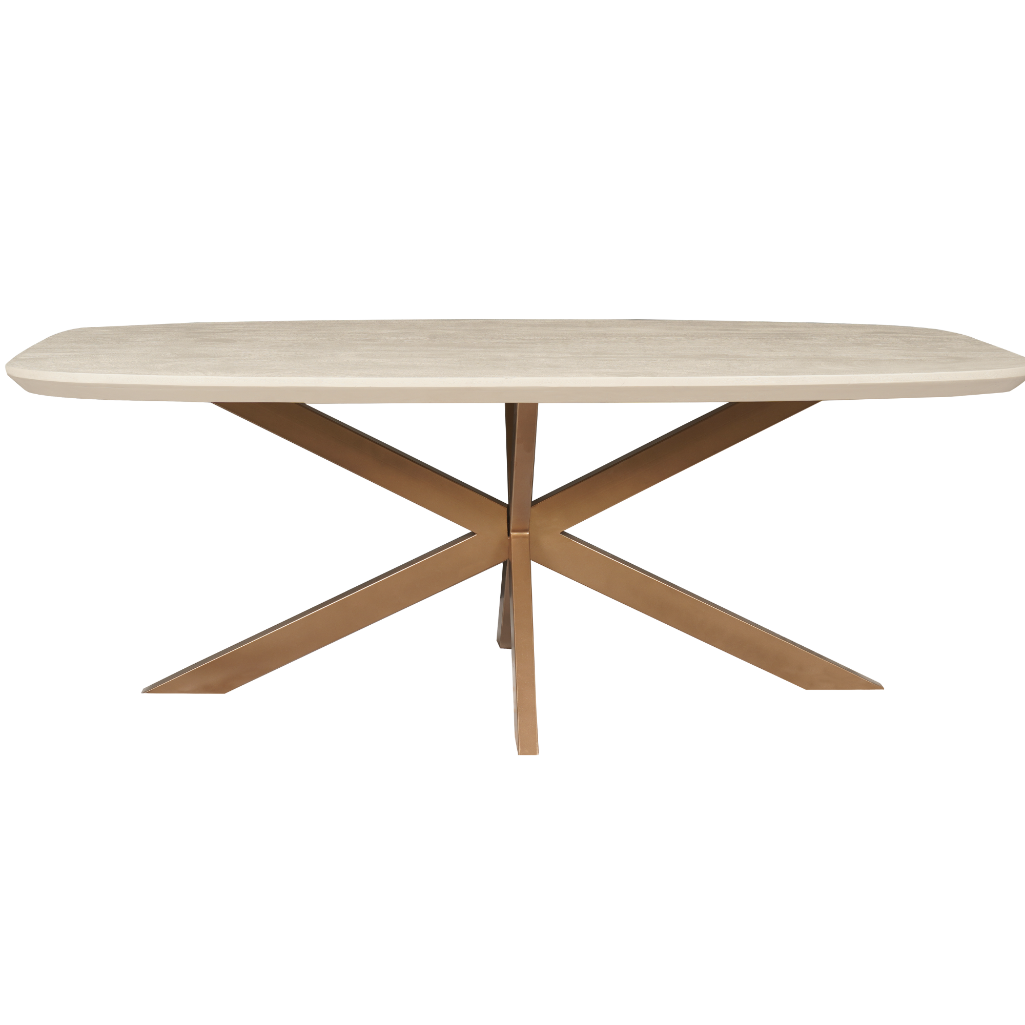 Eettafel Madison Sand | Mangohout | Sand