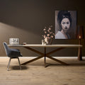 Eettafel Madison Sand | Mangohout | Sand