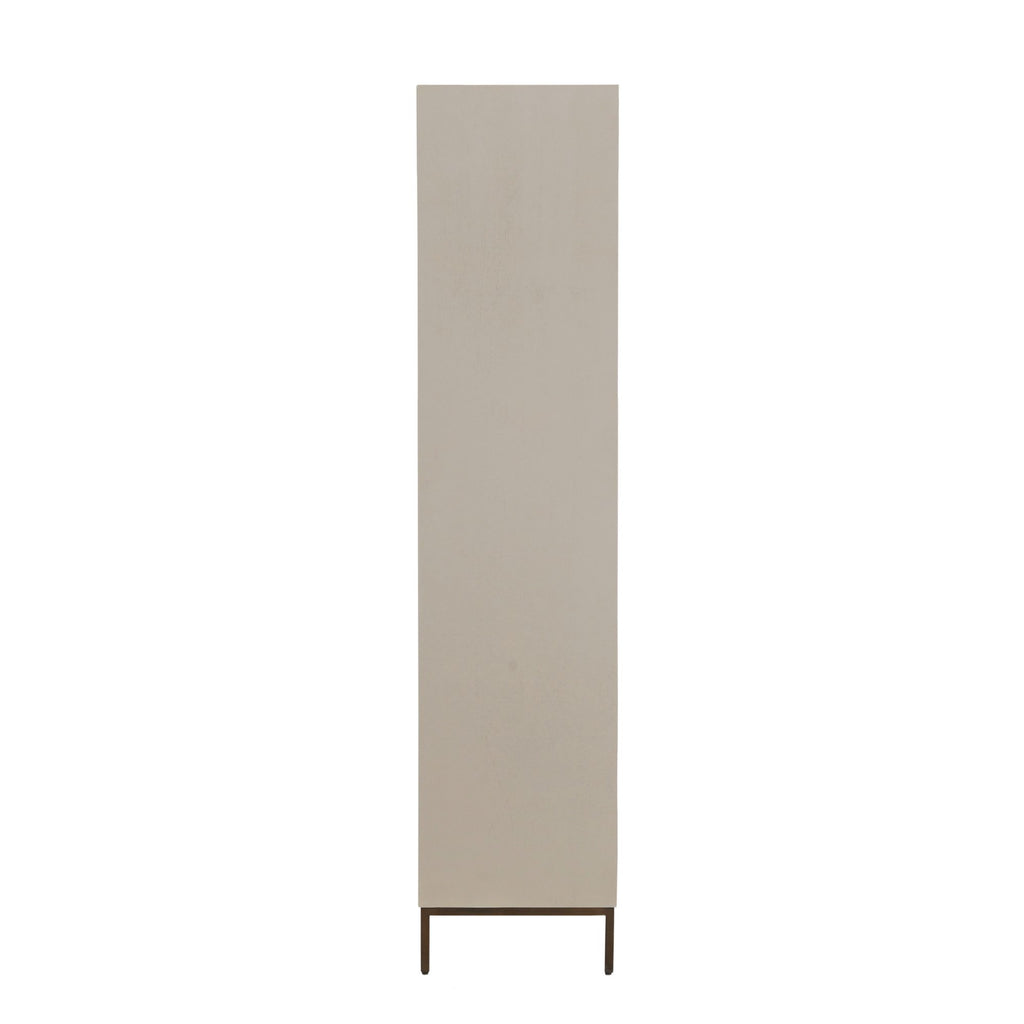 Kast Madison zandkleurig mangohout 90 cm