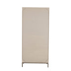 Kast Madison zandkleurig mangohout 90 cm