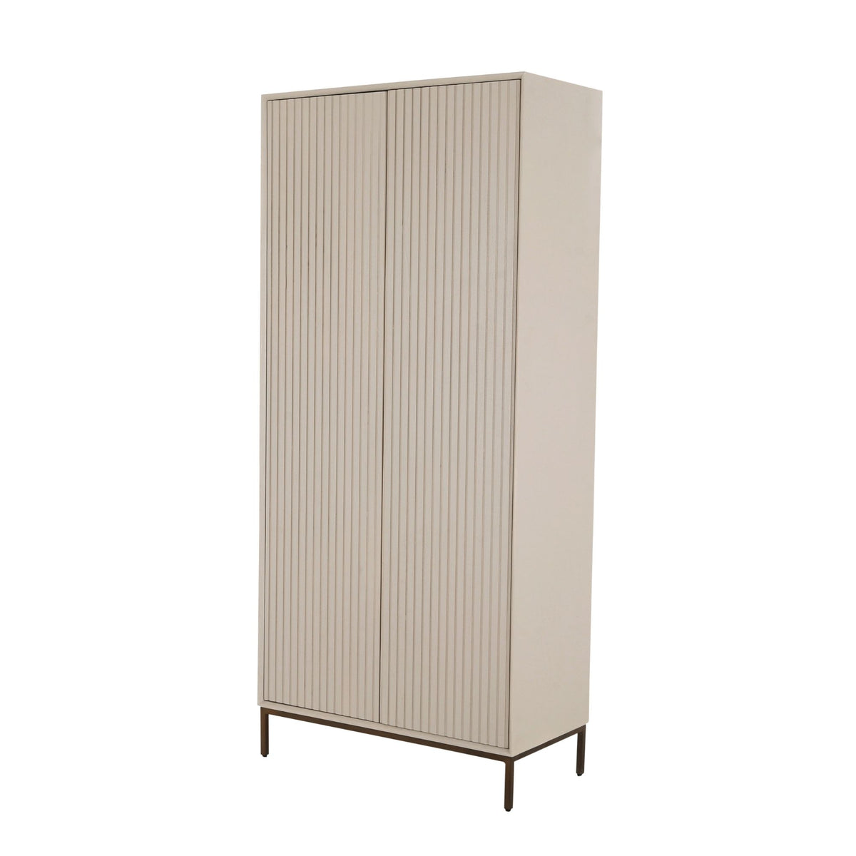 Kast Madison zandkleurig mangohout 90 cm