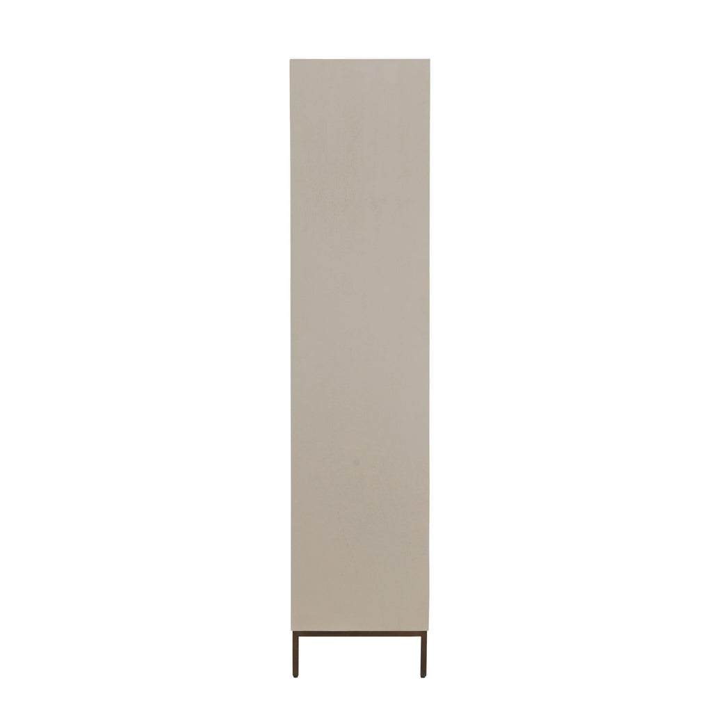 Kast Madison zandkleurig mangohout 90 cm