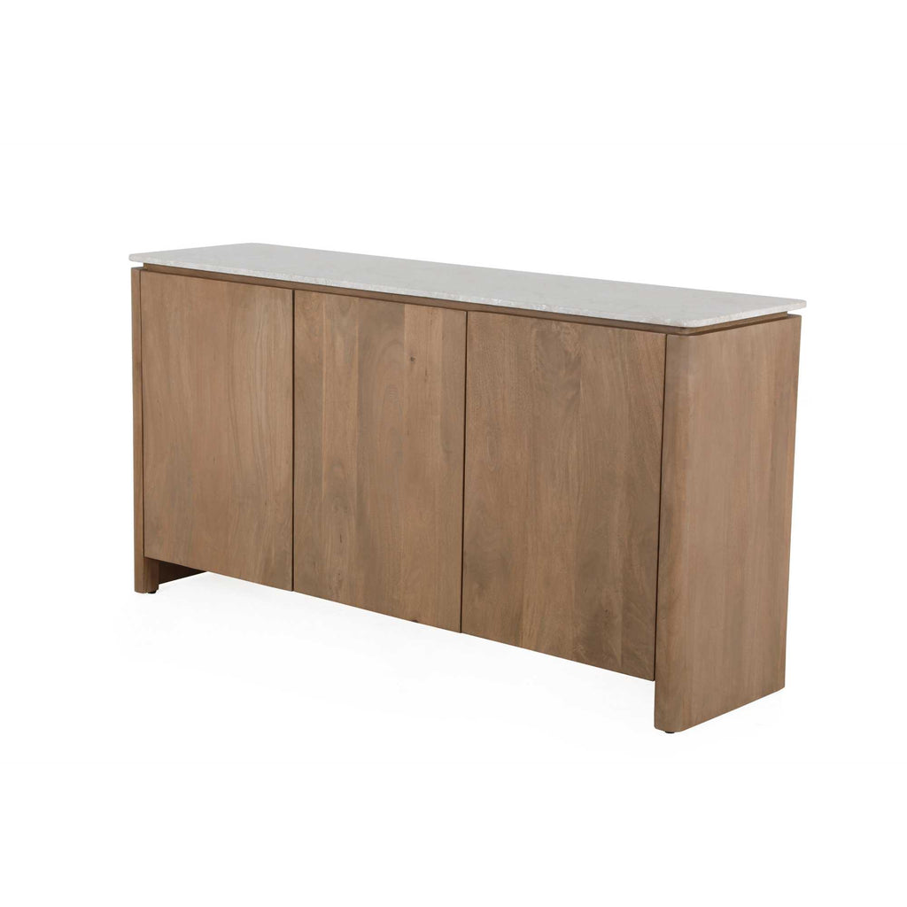 Dressoir Dallas Naturel Mangohout 165 cm