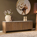 tv-meubel Dallas naturel mangohout 165 cm