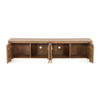 tv-meubel Dallas naturel mangohout 210 cm