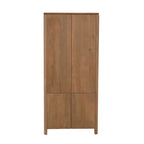 Kabinetkast Dallas, naturel mangohout, 90 cm
