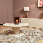 Salontafel Mabel | Mangohout | Zandkleurig