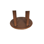 Salontafel Enzo | Rond | Mangohout walnoot