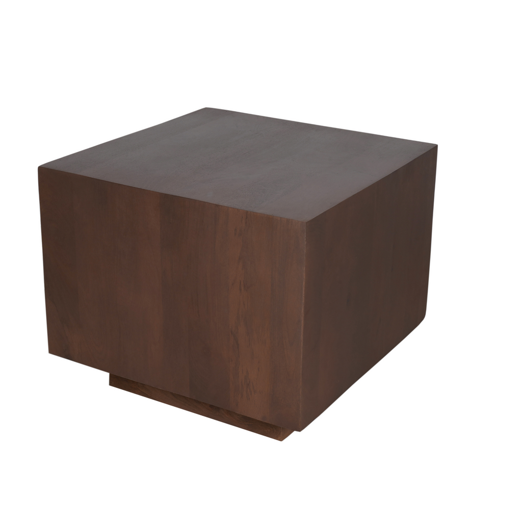 Salontafel Livia | Vierkant | Mangohout walnoot