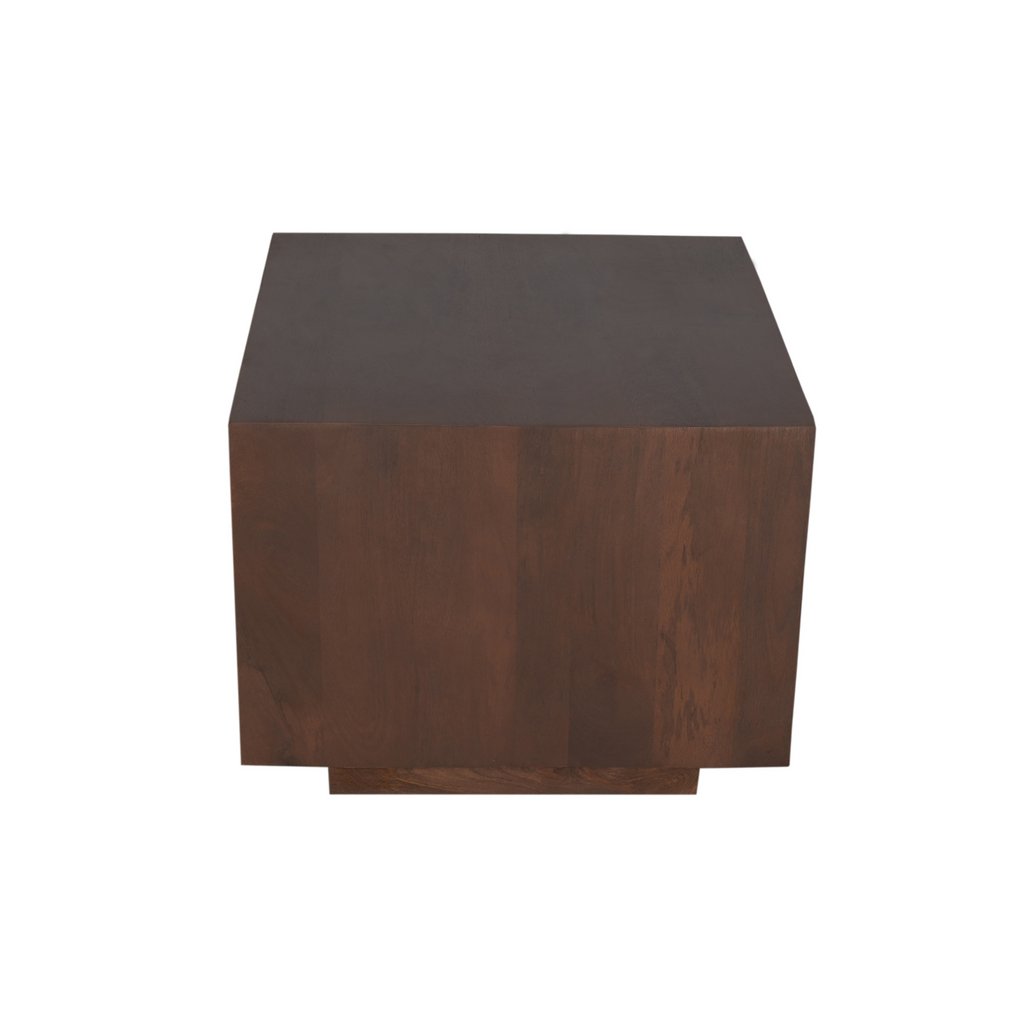 Salontafel Livia | Vierkant | Mangohout walnoot