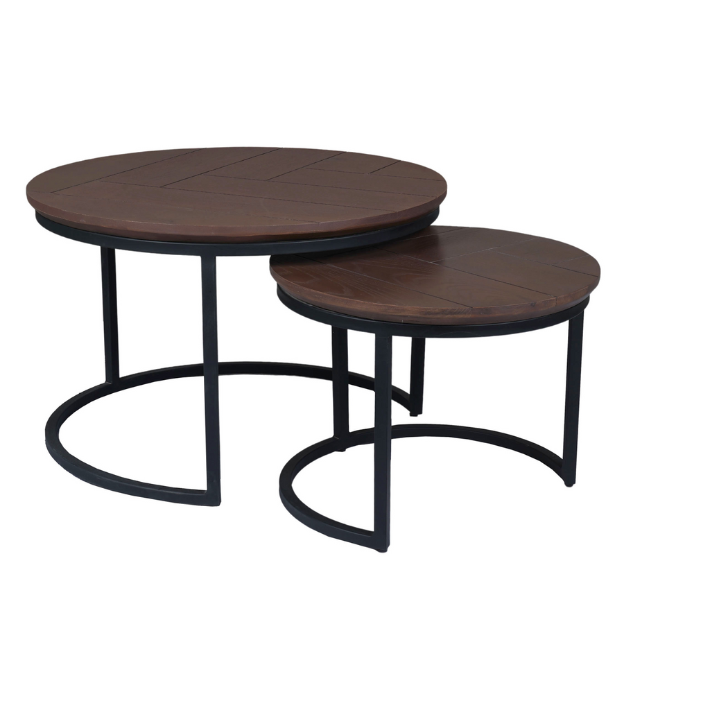 Salontafel Enzo | Rond | Mangohout walnoot