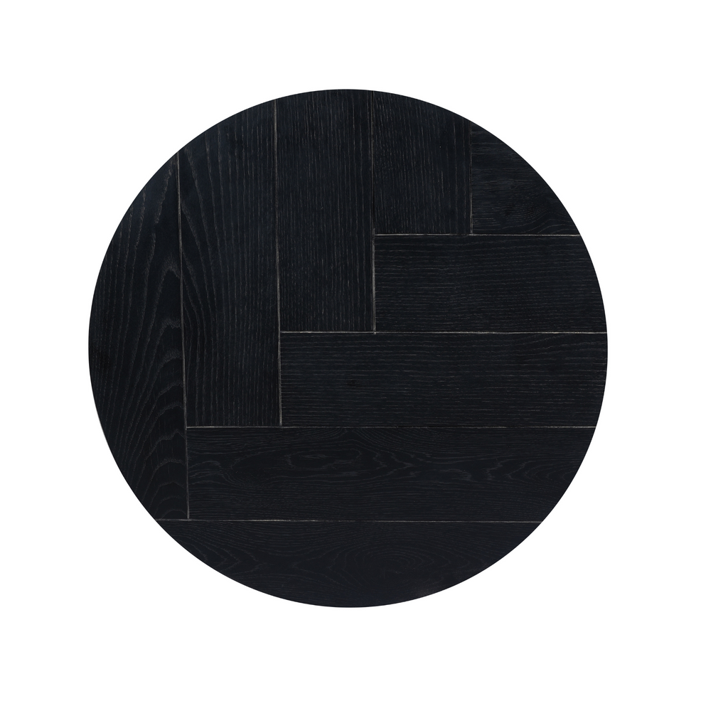 Salontafel Otik Black | Set van 2 | Eiken & Metaal