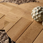 Salontafel Otik Naturel | Set van 2 | Eiken & zwart