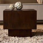 Salontafel Livia | Vierkant | Mangohout bruin