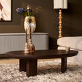 Salontafel Zillah | Driehoekig | Eiken naturel
