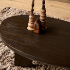 Salontafel Zillah | Driehoekig | Eiken naturel