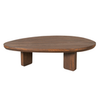 Salontafel Zillah | Driehoekig | Eiken naturel