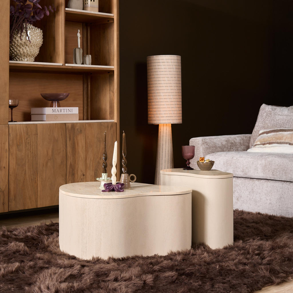 Salontafel Lovi Sand | Mango & Marmer | Sand