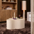 Salontafel Lovi Sand | Mango & Marmer | Sand