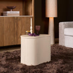 Salontafel Lovi Sand | Marmer blad | Mango sand