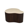 Salontafel Lovi Brown | Marmer & Mango | Organisch