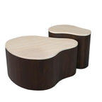 Salontafel Lovi Brown | Marmer & Mango | Organisch