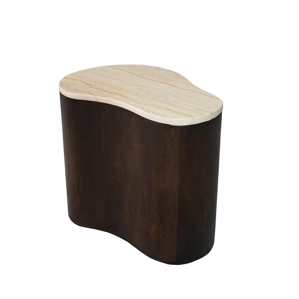 Salontafel Lovi Brown | Marmer | Mango donker