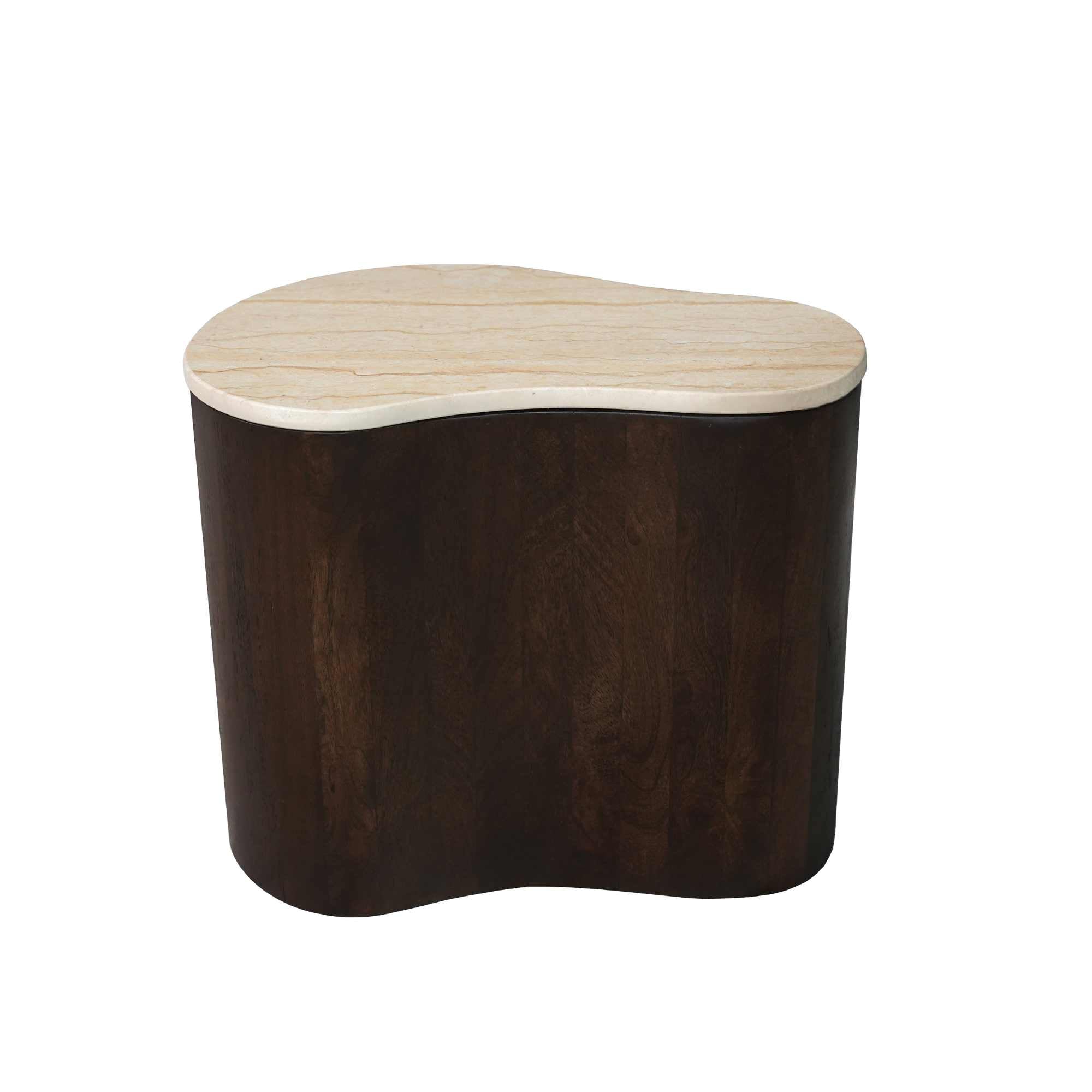 Salontafel Lovi Brown | Marmer | Mango donker