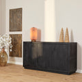 Dressoir Brussel | 3-Deurs | Mangohout Black
