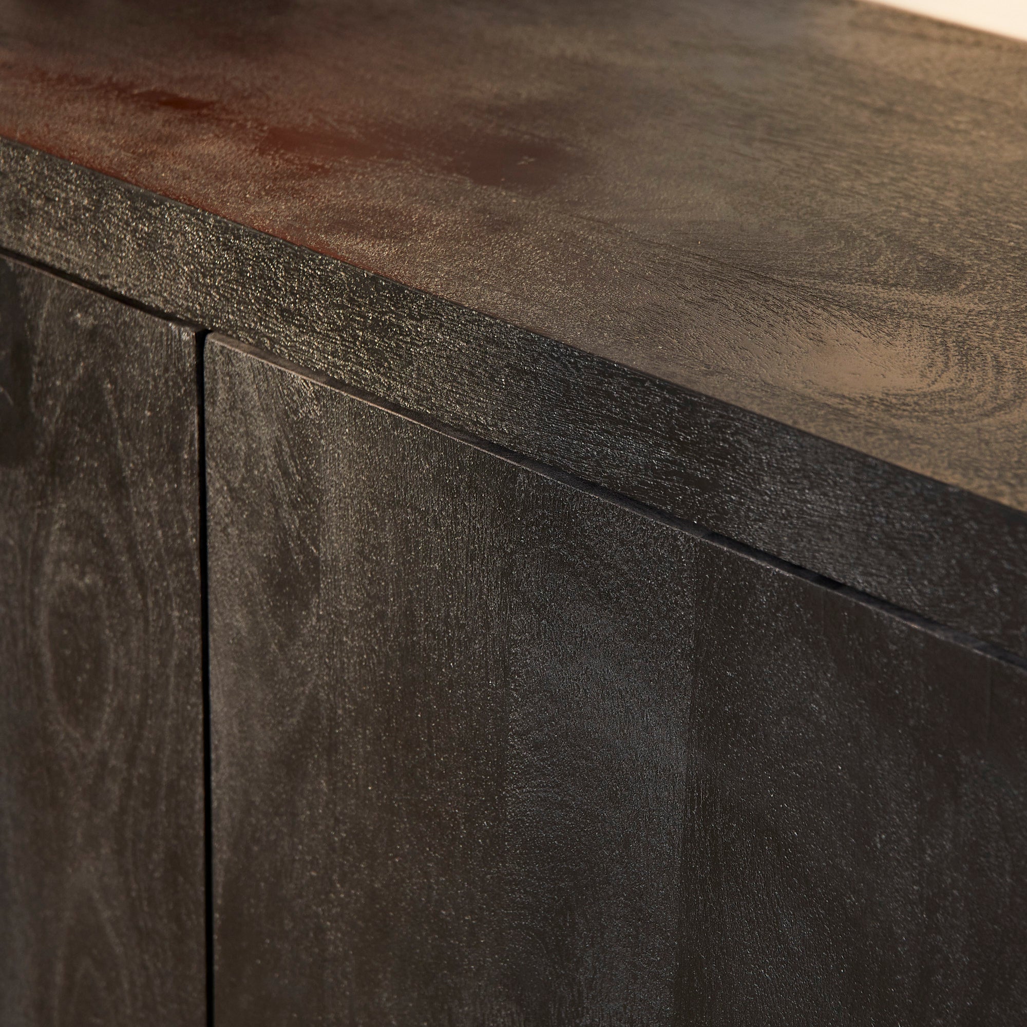 Dressoir Brussel | 3-Deurs | Mangohout Black