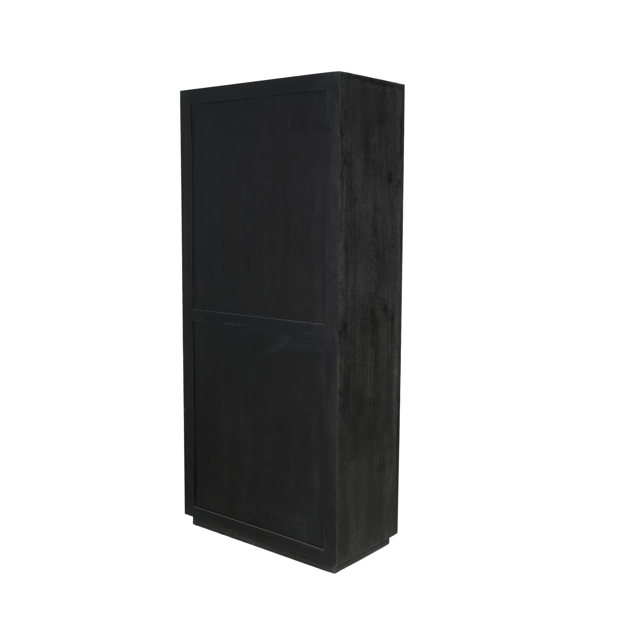 Boekenkast Brussel | Mangohout | Black 90x200