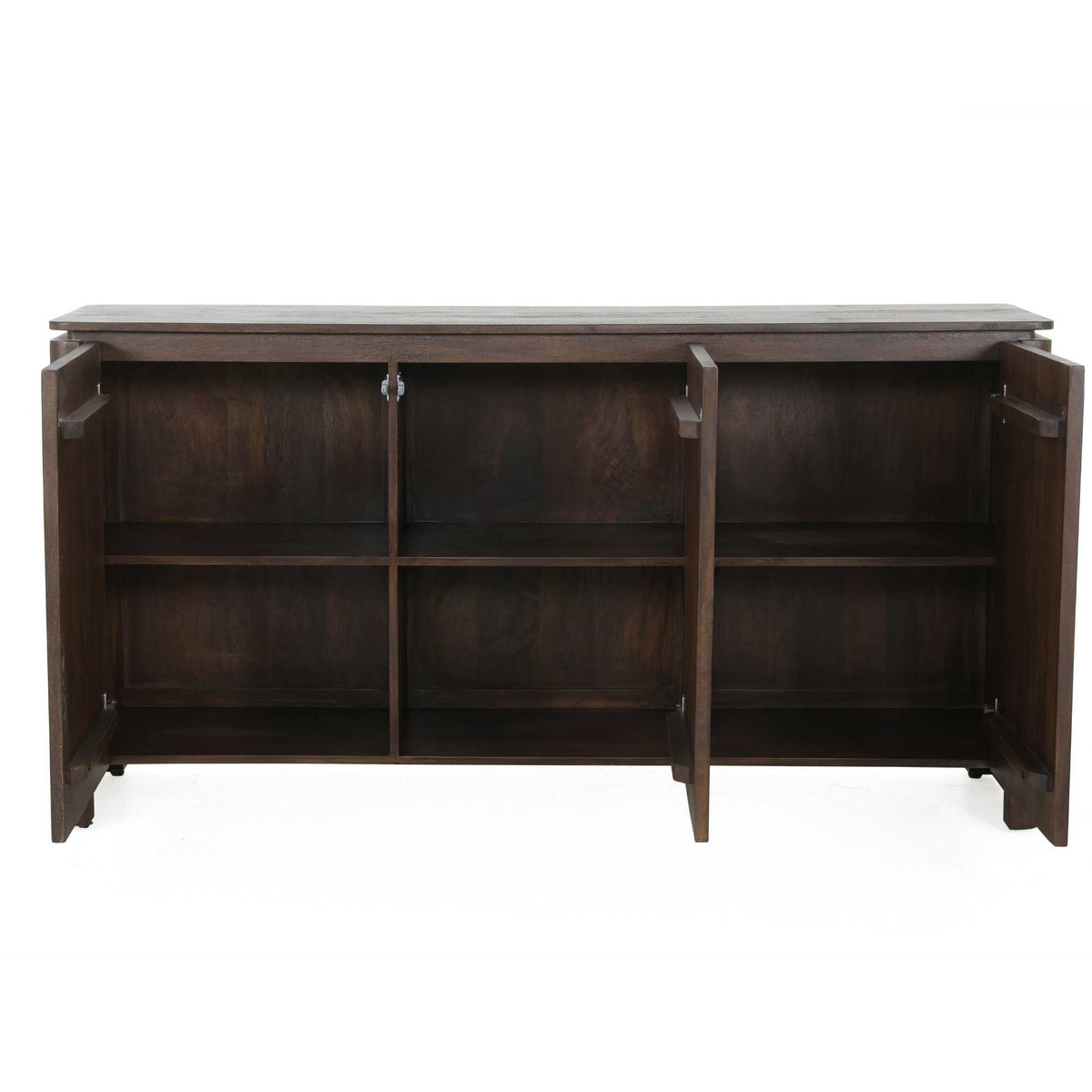 Dressoir Dallas bruin mangohout 165 cm