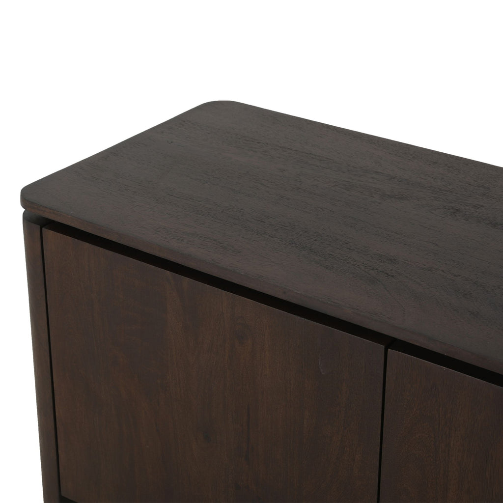 Tv-meubel Dallas bruin mangohout 165 cm