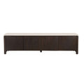 Tv-meubel Dallas bruin mangohout 210 cm