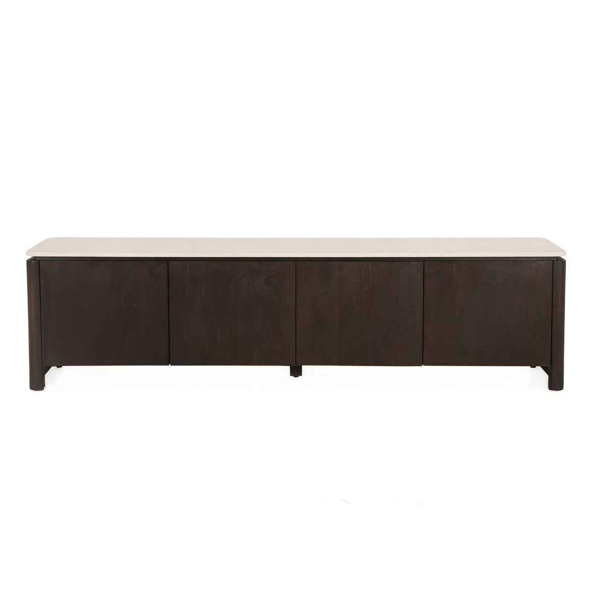 Tv-meubel Dallas bruin mangohout 210 cm