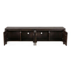 Tv-meubel Dallas bruin mangohout 210 cm