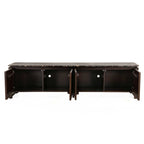 Tv-meubel Dallas bruin mangohout 210 cm