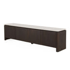 Tv-meubel Dallas bruin mangohout 210 cm