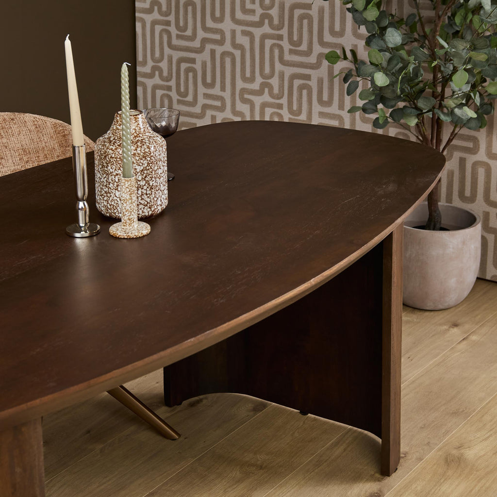 Eettafel Maré Bruin | 200 cm