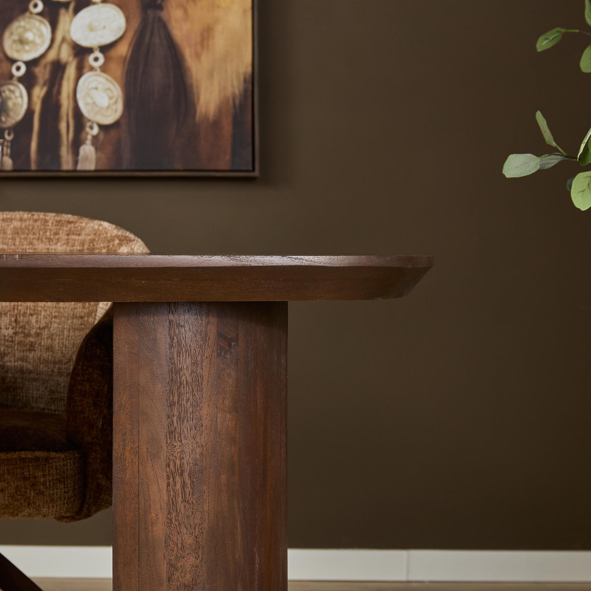 Eettafel Maré Bruin | 200 cm
