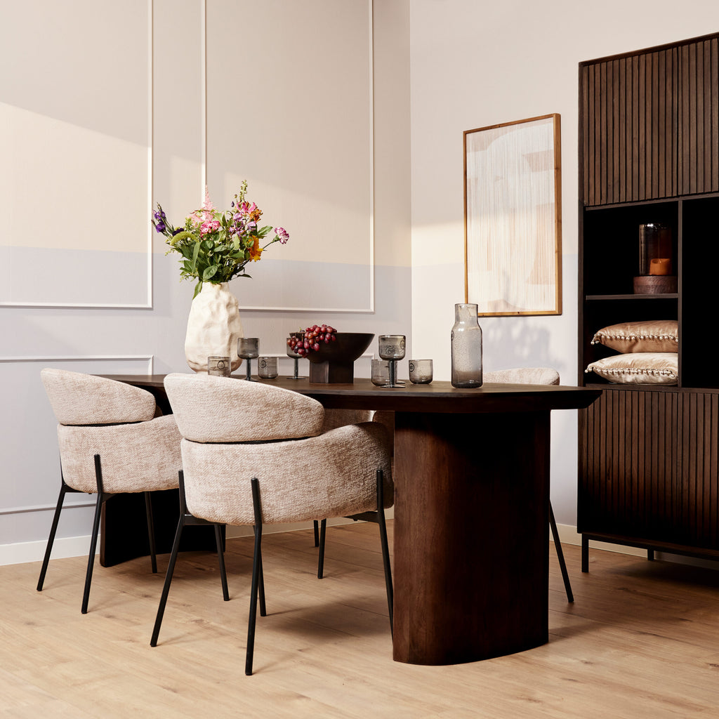 Eettafel Maré | Massief mango | 200x100