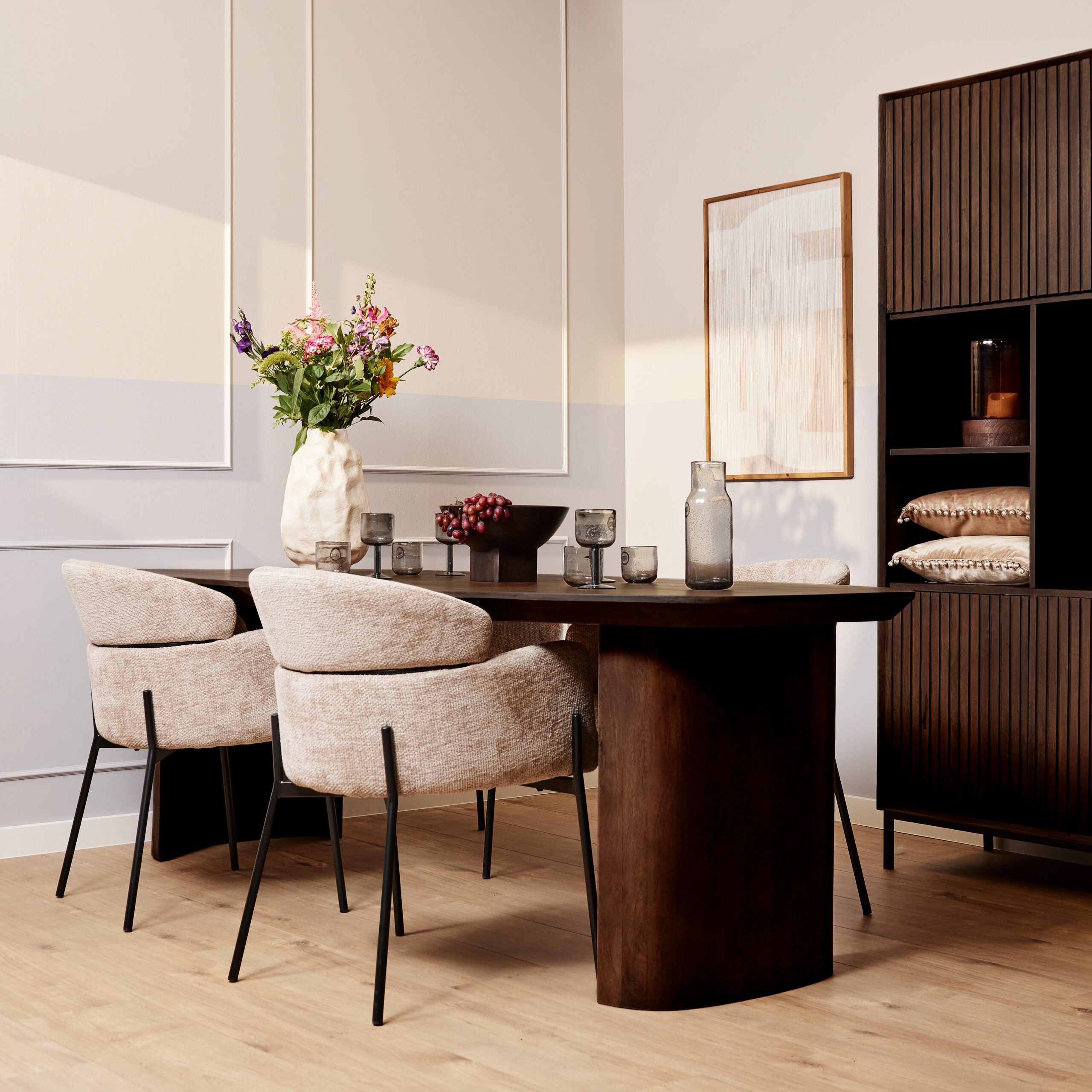 Eettafel Maré | Massief mango | 200x100