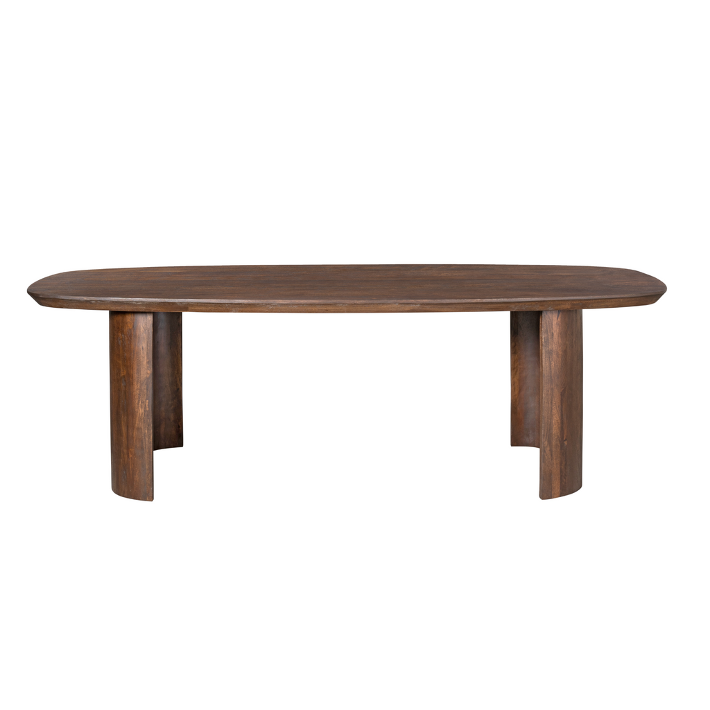 Eettafel Maré | Massief mangohout | 240x100 cm