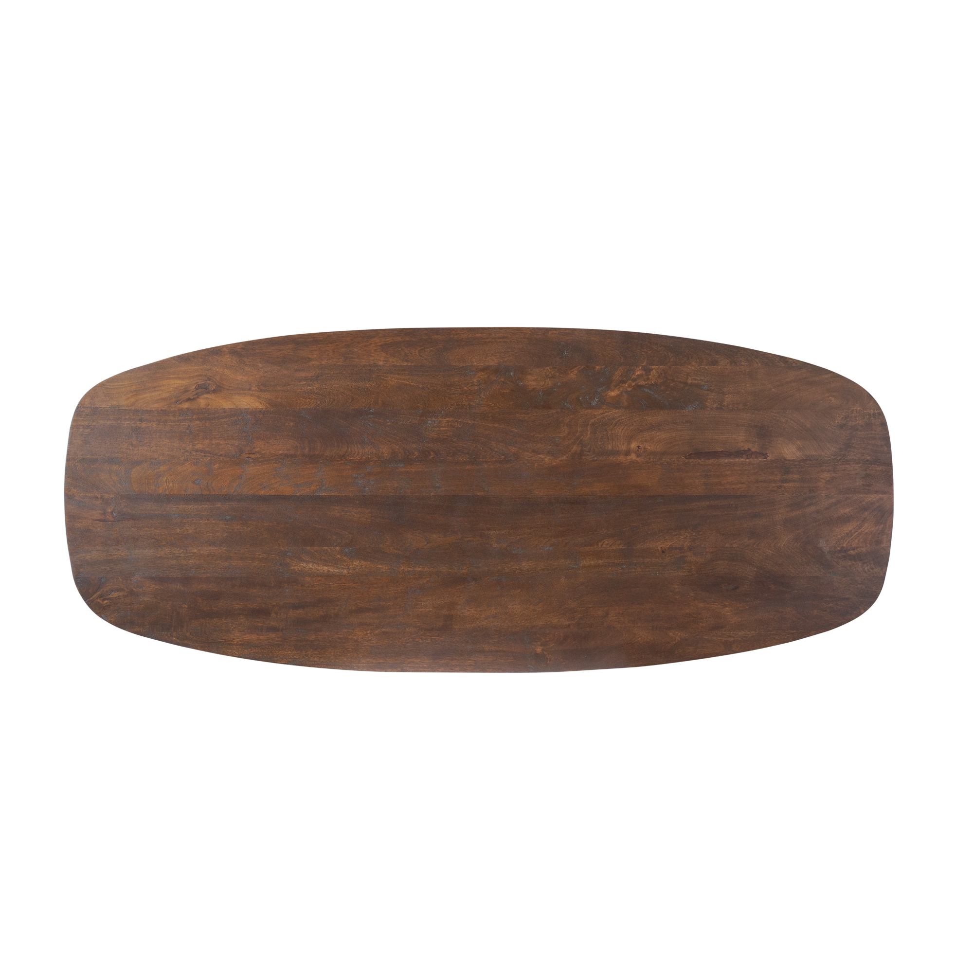Eettafel Maré | Massief mangohout | Halfronde poten