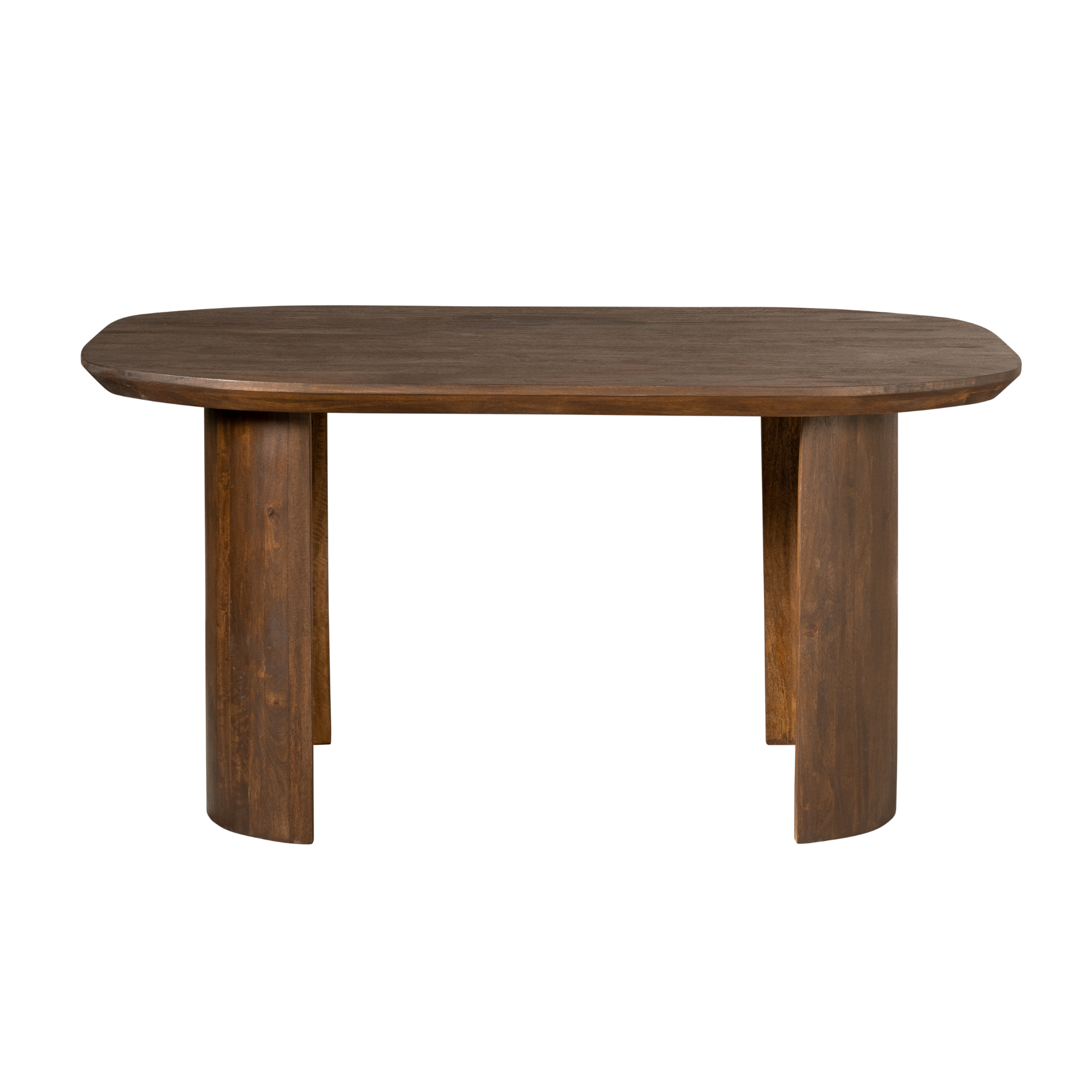 Bureau Maré | Massief mangohout | Half ronde poten